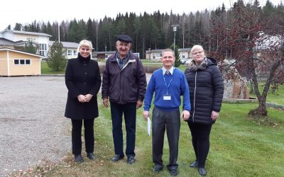 Pälkäneen kunnan edustajia vieraili koulullamme 27.10