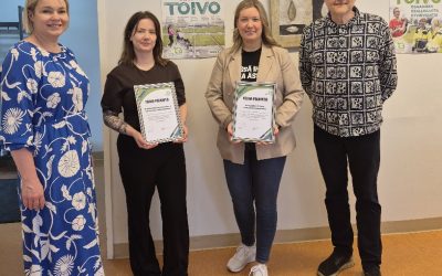 Aitoon koulutuskeskus jakoi jälleen TOIVO-palkinnon